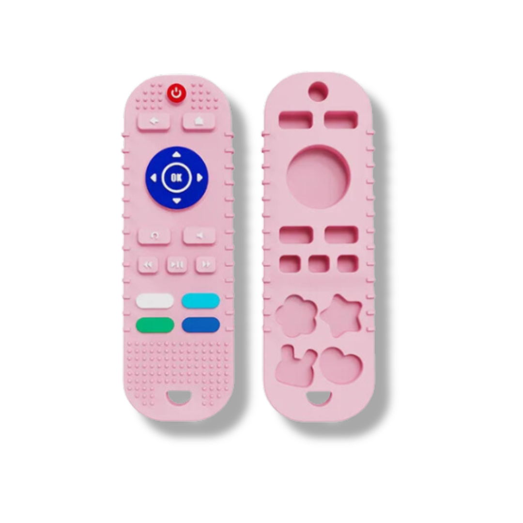Silicone Baby Teether - Remote Control