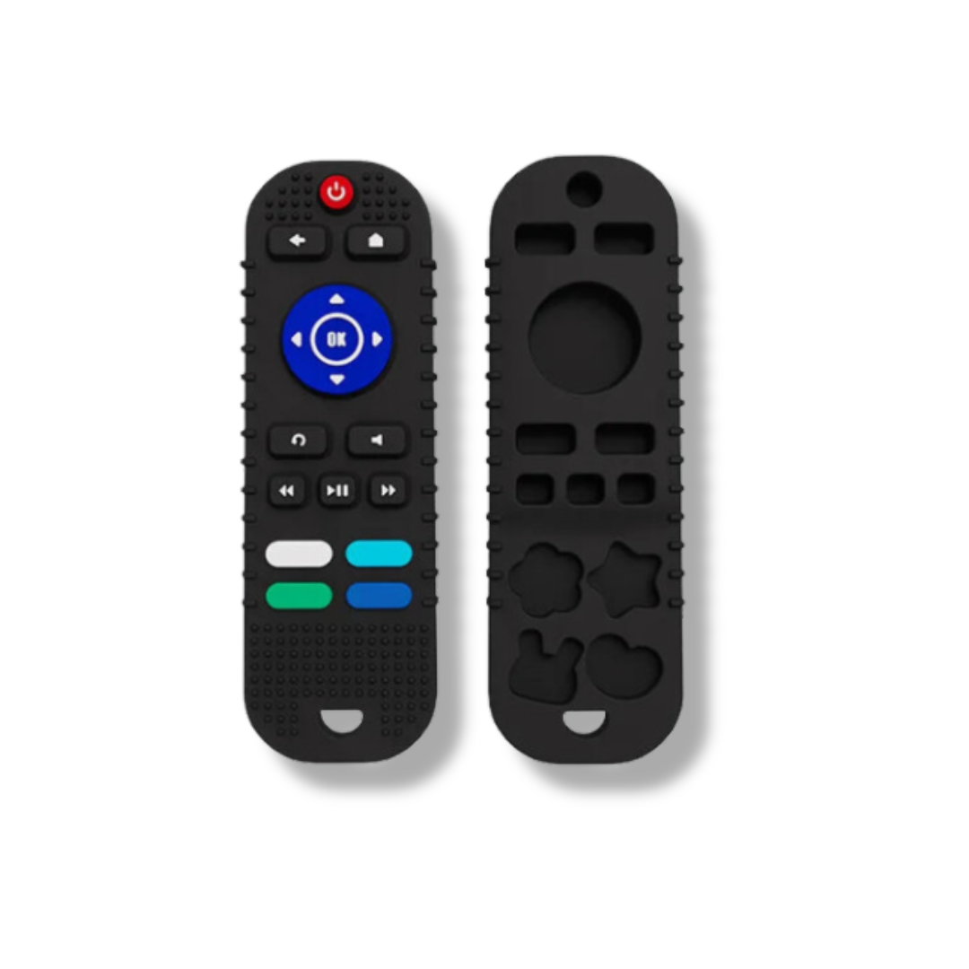 Silicone Baby Teether - Remote Control