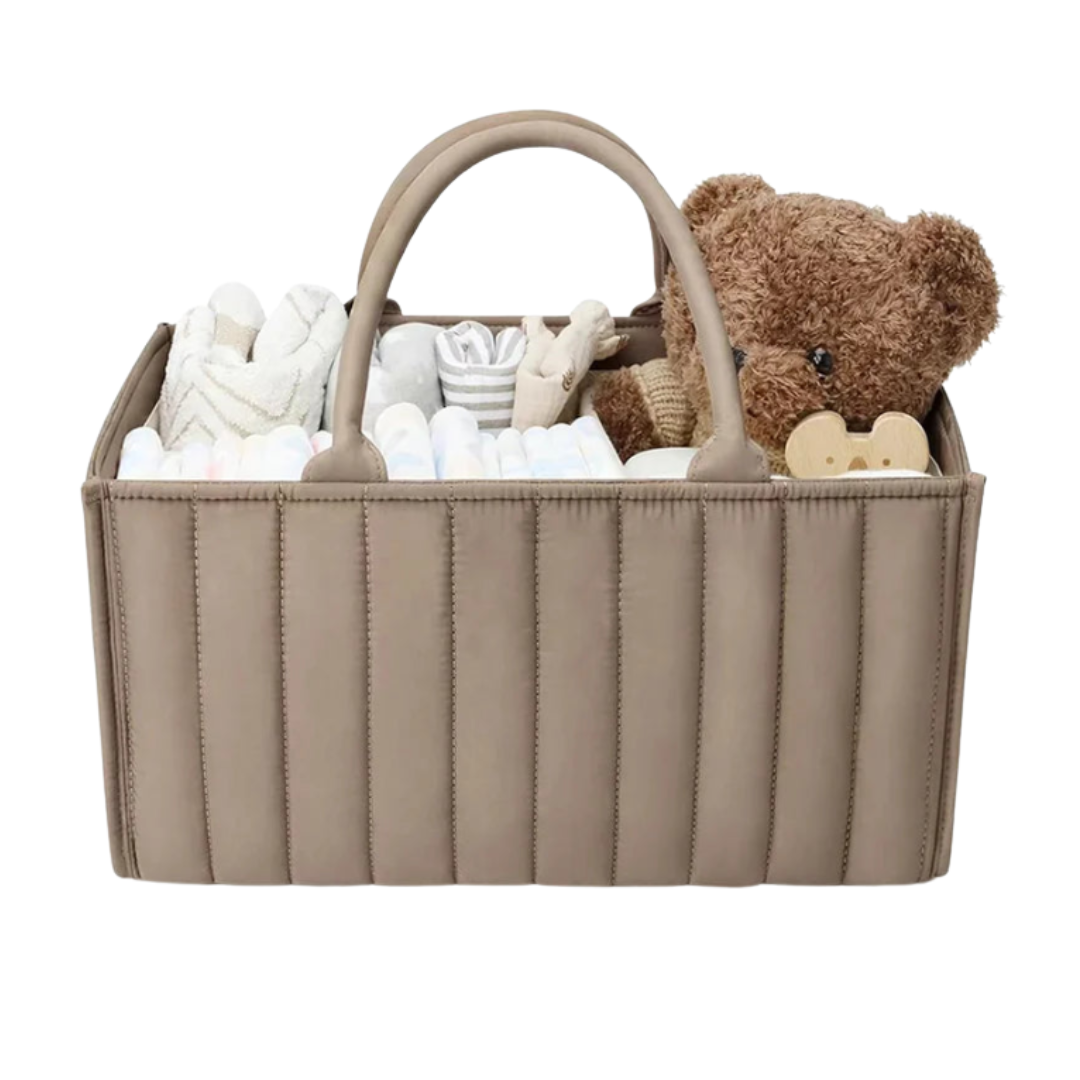 Baby Diaper Organizer Bag β Folding Portable Storage Caddy