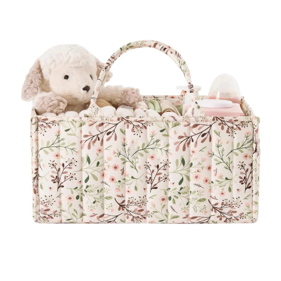 Baby Diaper Organizer Bag β Folding Portable Storage Caddy