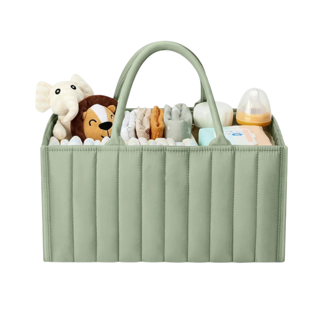Baby Diaper Organizer Bag β Folding Portable Storage Caddy