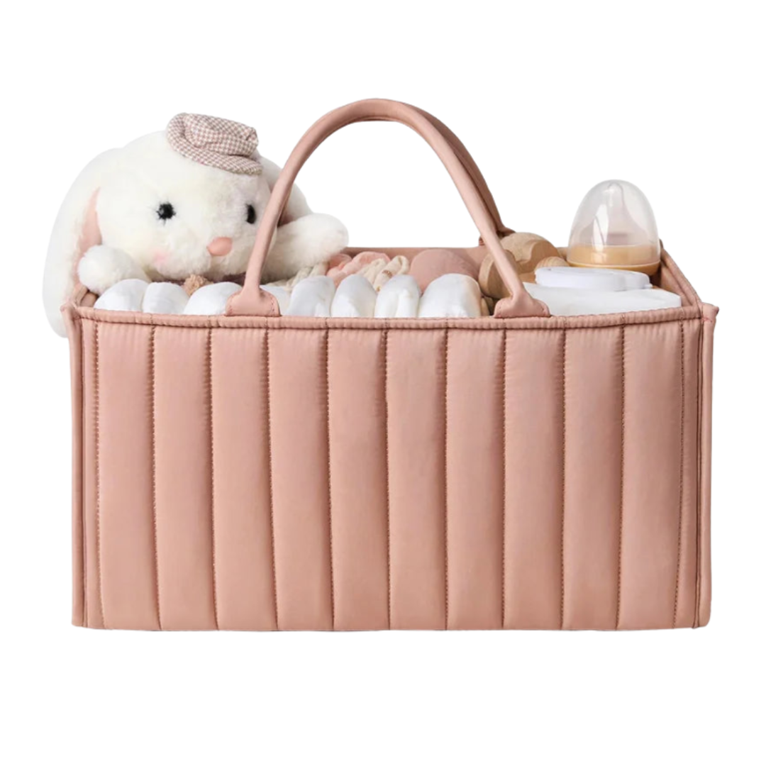 Baby Diaper Organizer Bag β Folding Portable Storage Caddy
