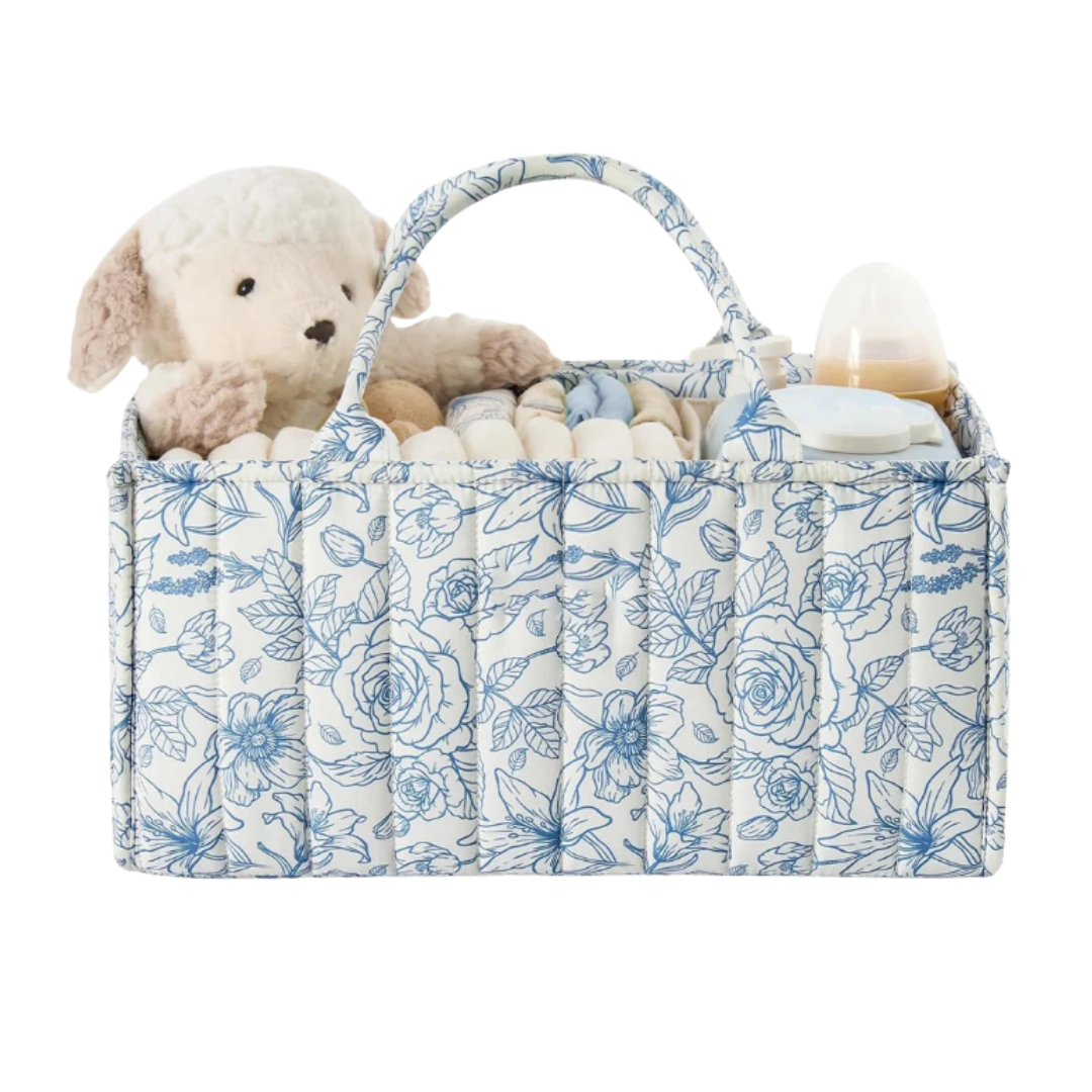 Baby Diaper Organizer Bag β Folding Portable Storage Caddy