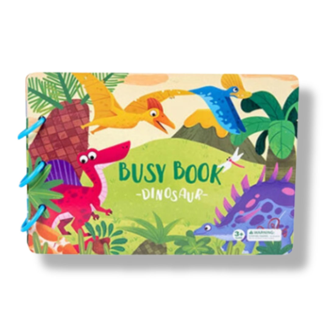 Busy Book for Kids: Animals & Numbers Learning Toy