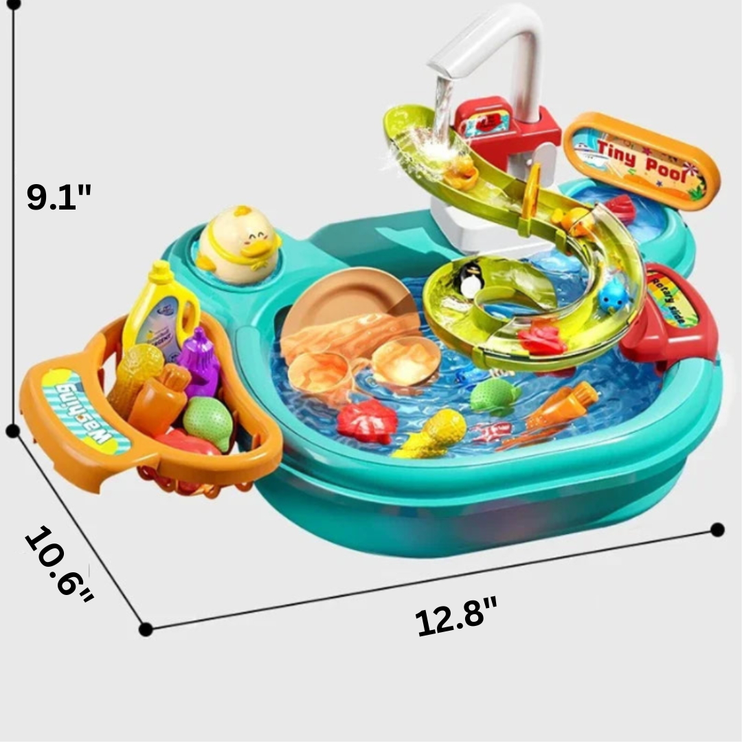 Sink & Fish Playtime Toy Set