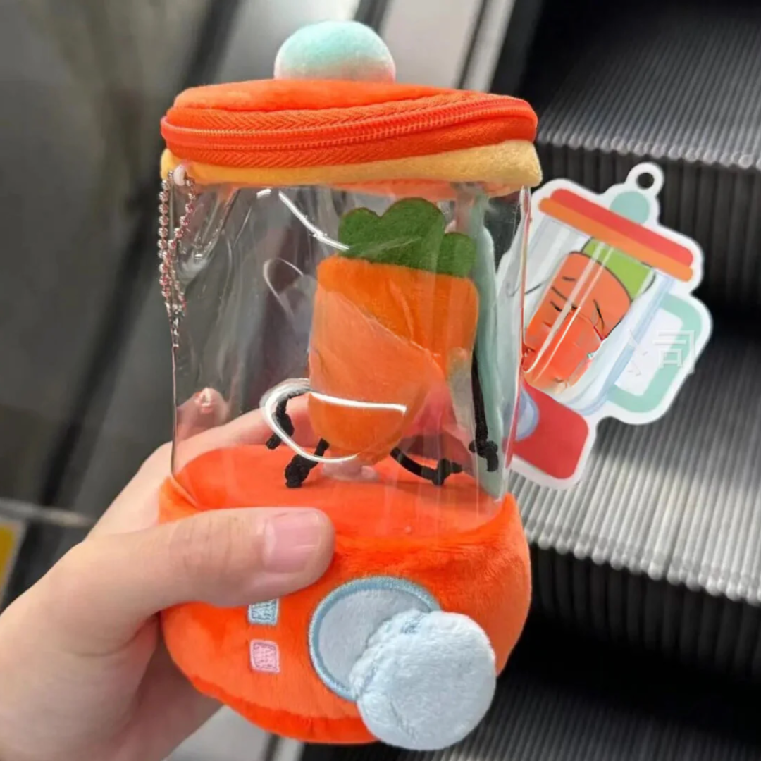 Rotating Carrot Kids Plush Toy