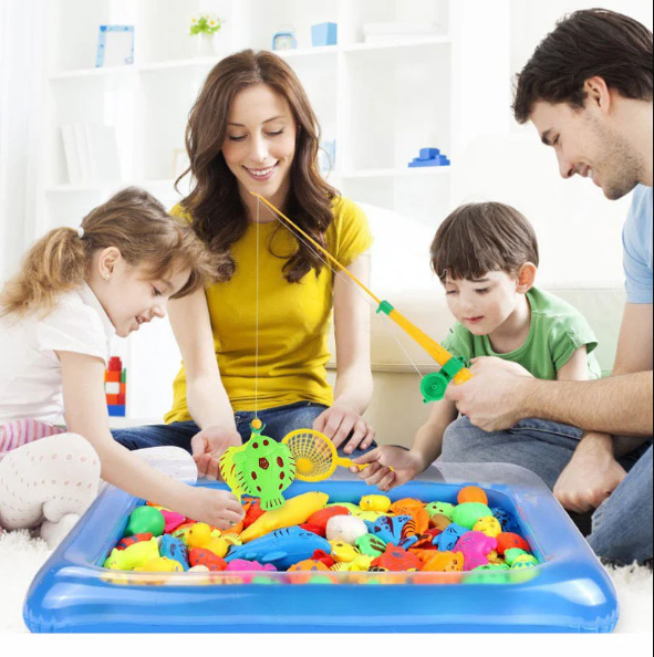 Magnetic Pool Fishing Set