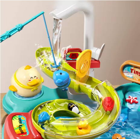 Sink & Fish Playtime Toy Set