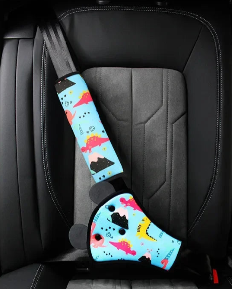 Kids Car Seat Belt Adjuster โ Child Comfort Protector