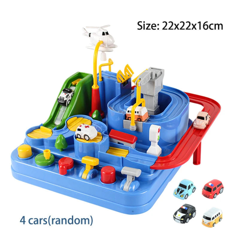 Car Train Track Adventure Set