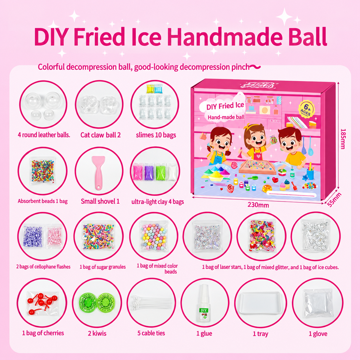 DIY Kids Squishy Making Kit π¨β¨