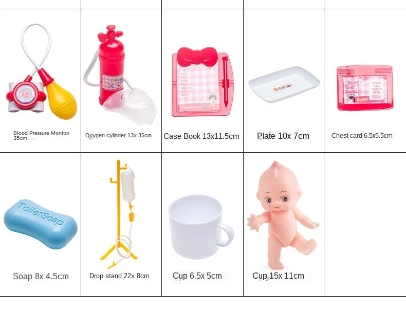 Doctor Set for Kids β Pretend Play Medical Kit with Nurse Tools & Accessories