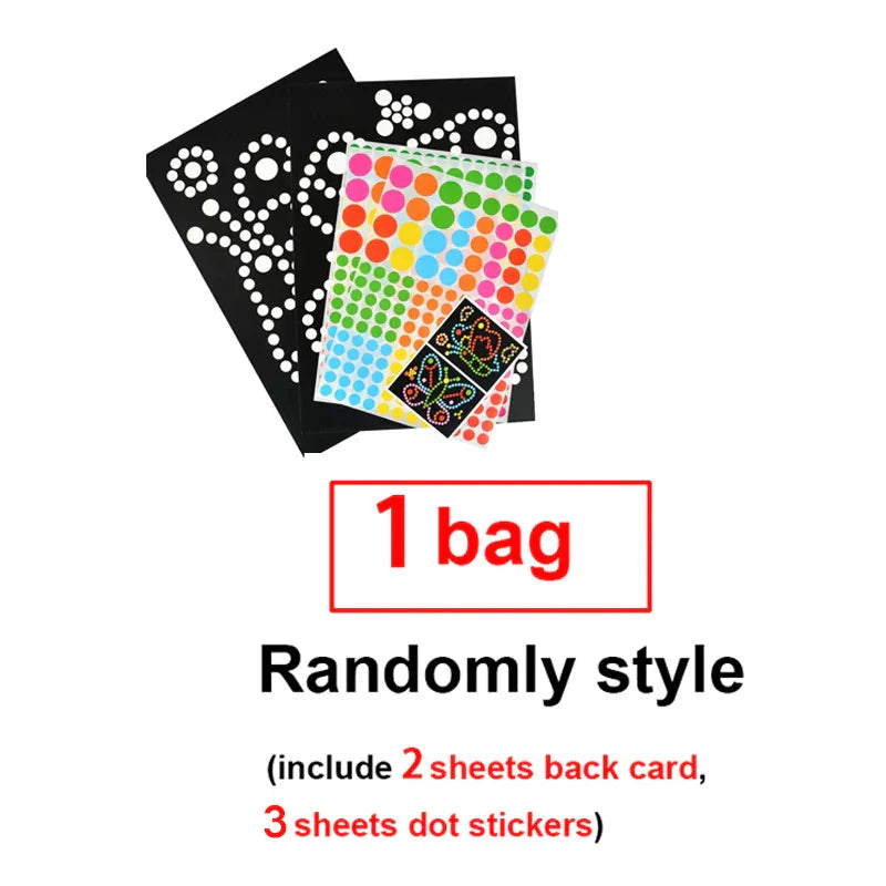 Funny Puzzle Dot Stickers ā Cute Animal Mosaic Craft Set for Kids