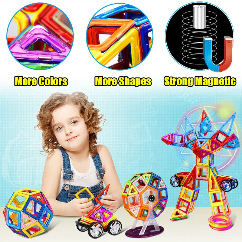 Kids Magnetic Building Blocks - big Size