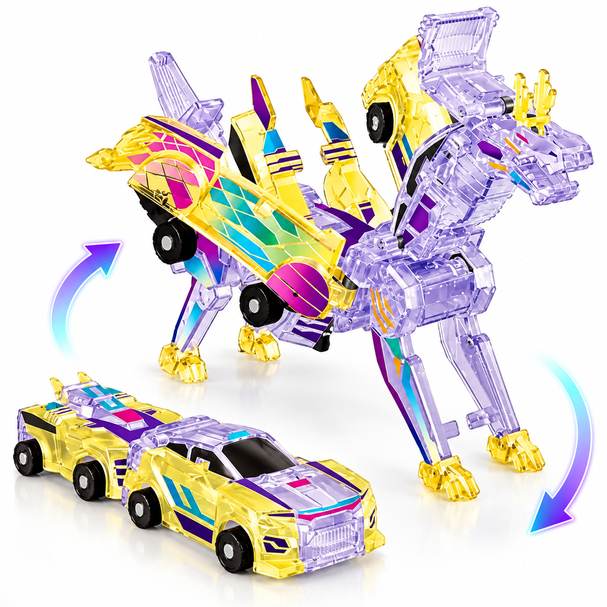 DragonShift β 2-in-1 Transforming Robot Car ππ