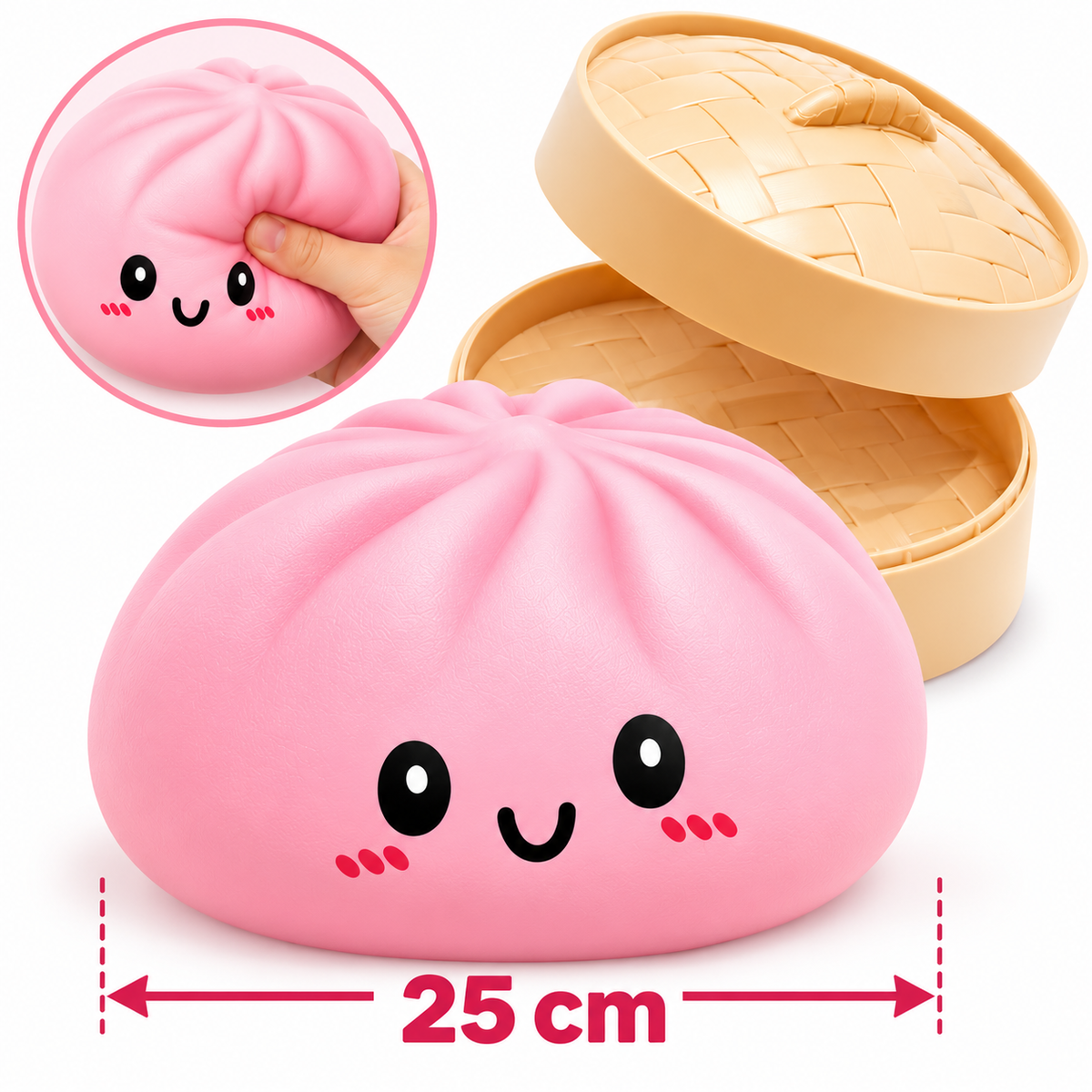 DoughDumpling β Giant Squishy Stress Ball π₯βοΈ