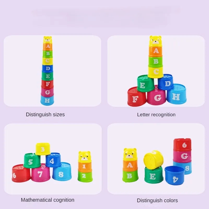 Kid Stacking Cups