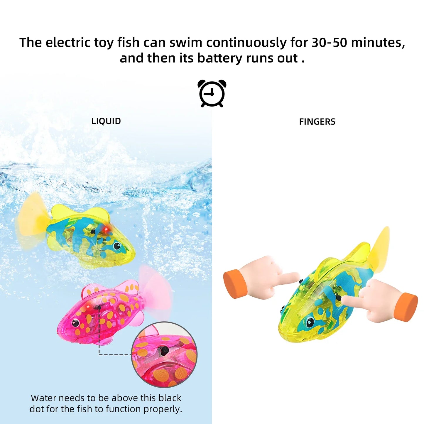 Children's Electronic Swimming Fish Toy