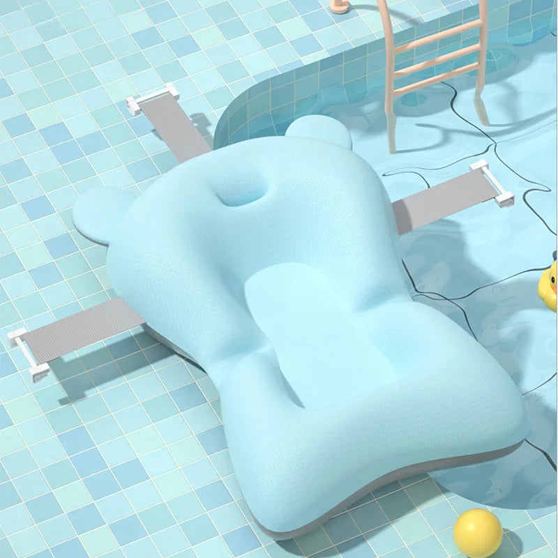 Baby Bath Support Pad β Adjustable Floating Bath Seat for Newborns