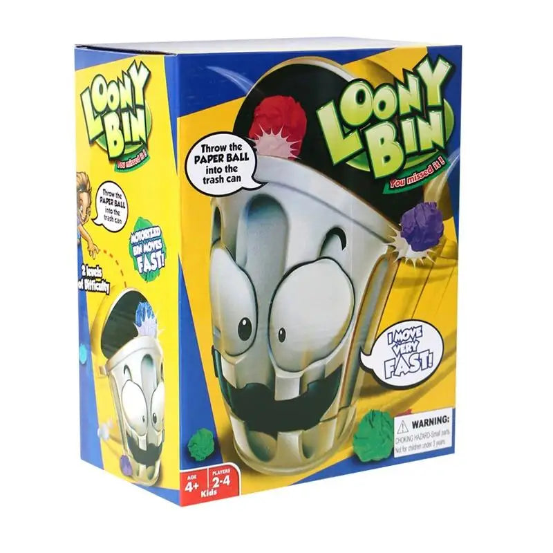 Crazy Bin Indoor Target Shooting Game