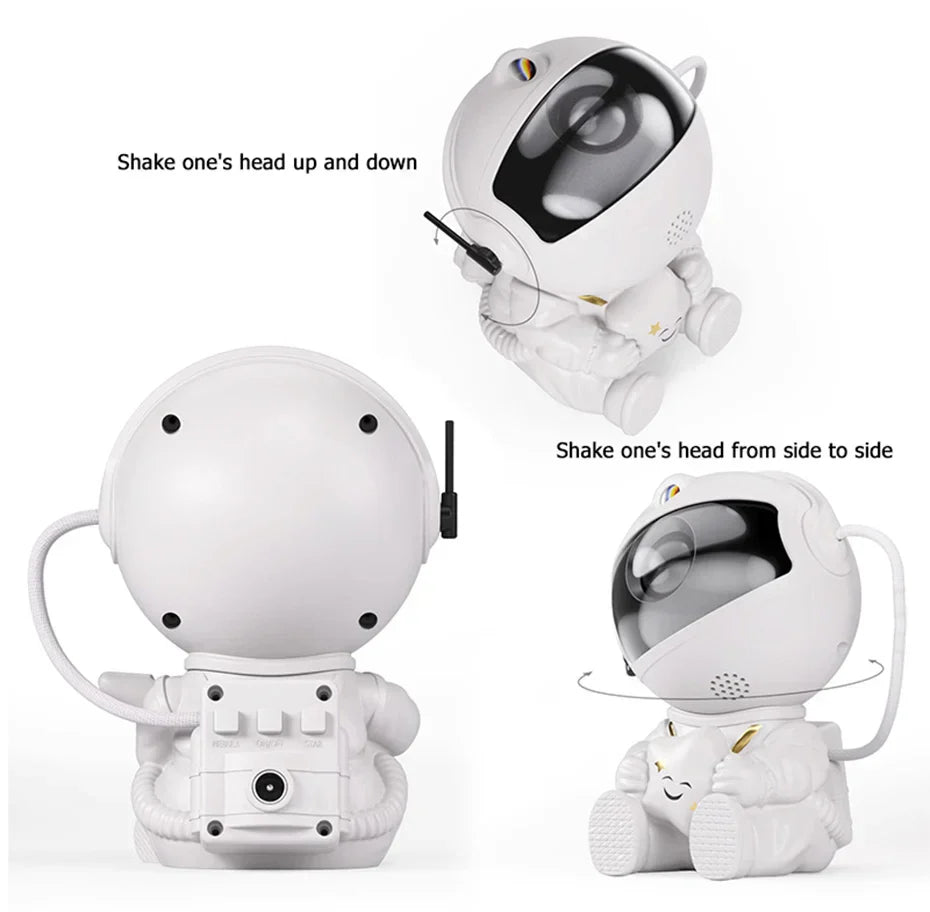 Astronaut Star Projector Lamp