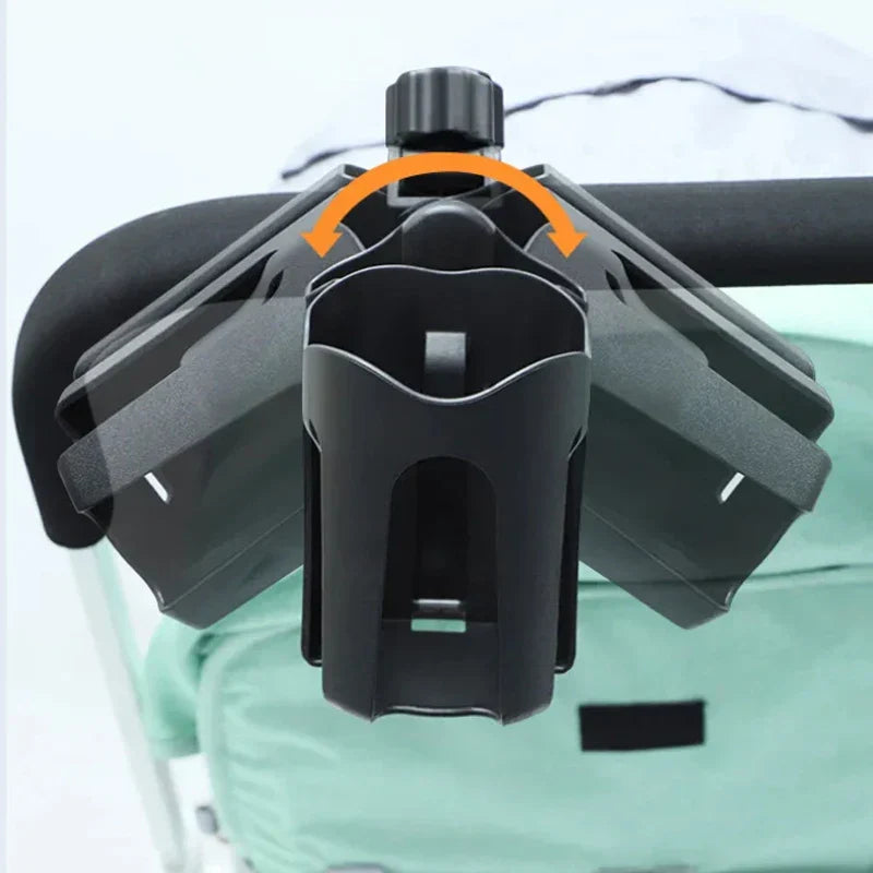 Baby Stroller Cup Holder with Phone Mount