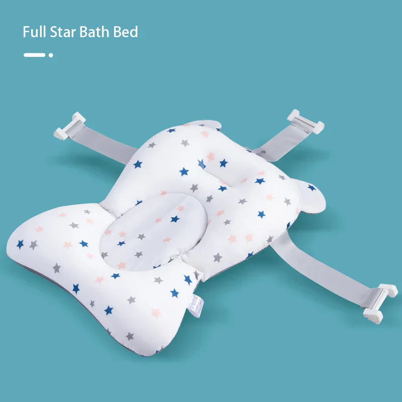 Baby Bath Support Pad β Adjustable Floating Bath Seat for Newborns