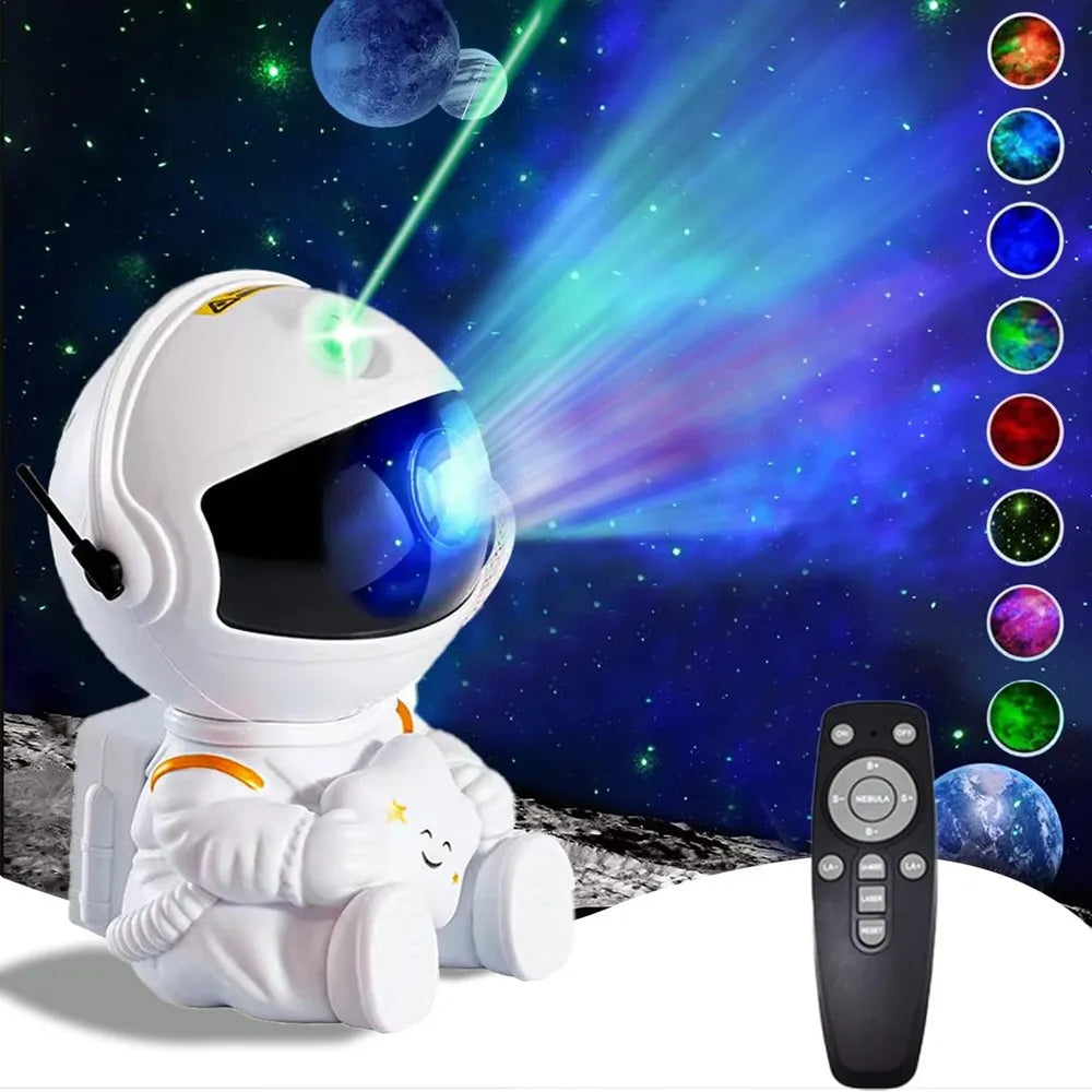 Astronaut Star Projector Lamp
