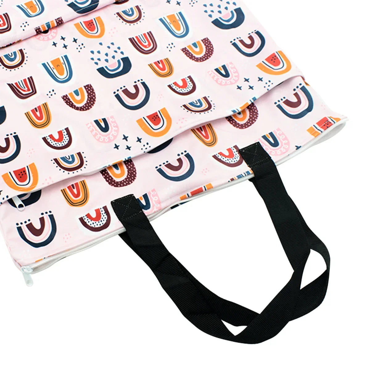 Large Waterproof Baby Wet Bag β Double Pocket Stroller Organizer