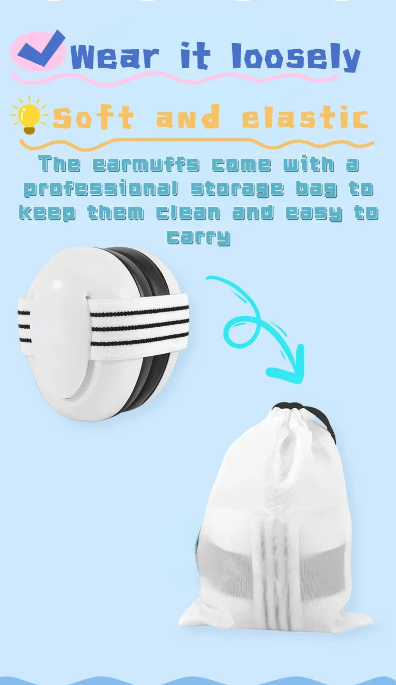 Cozy Kids Noise-Canceling Earmuffs