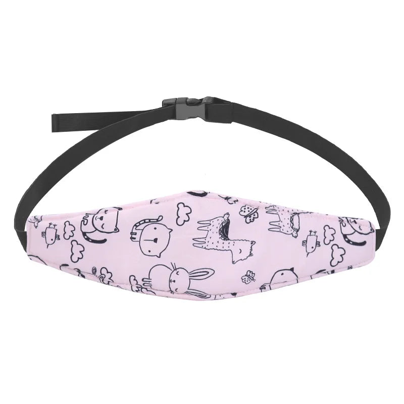 Baby Car Seat Head Support Strap โ Adjustable Sleep Positioner