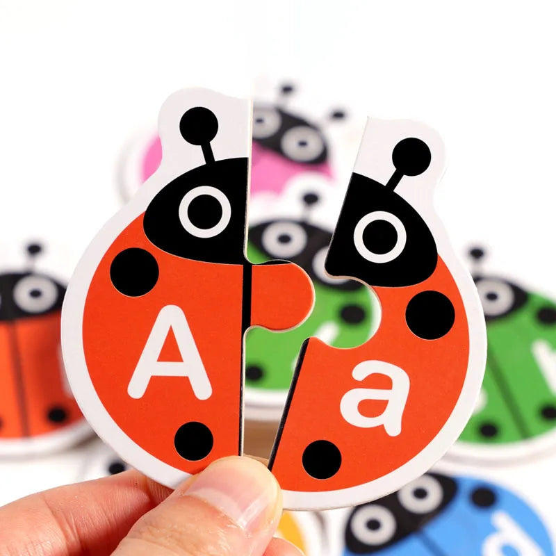 Ladybug ABC Wooden Puzzle