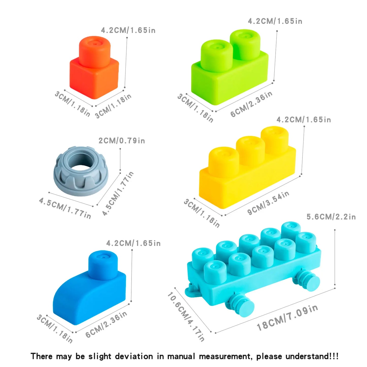 Soft Building Blocks Set
