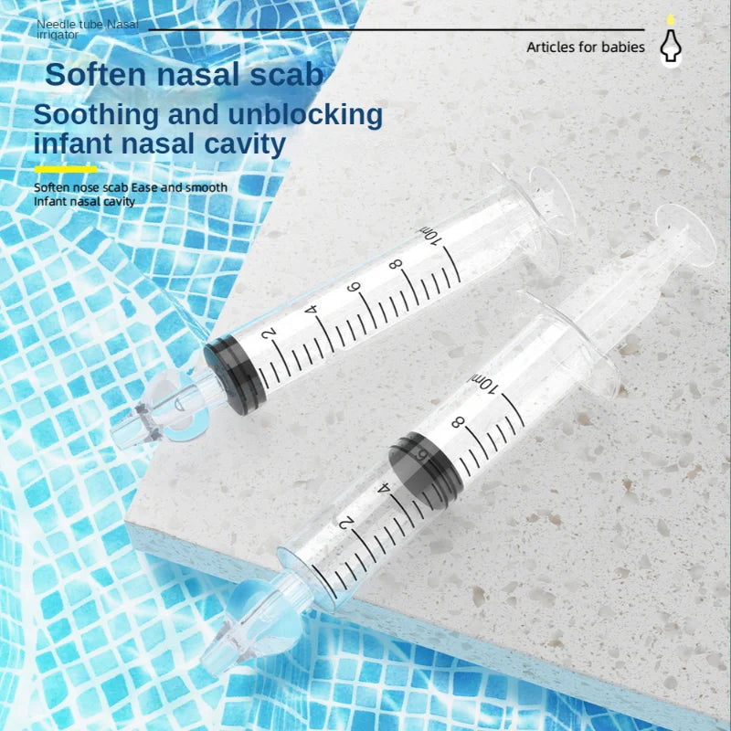 Baby Nasal Aspirator Syringe – Gentle Nasal Cleaner for Babies