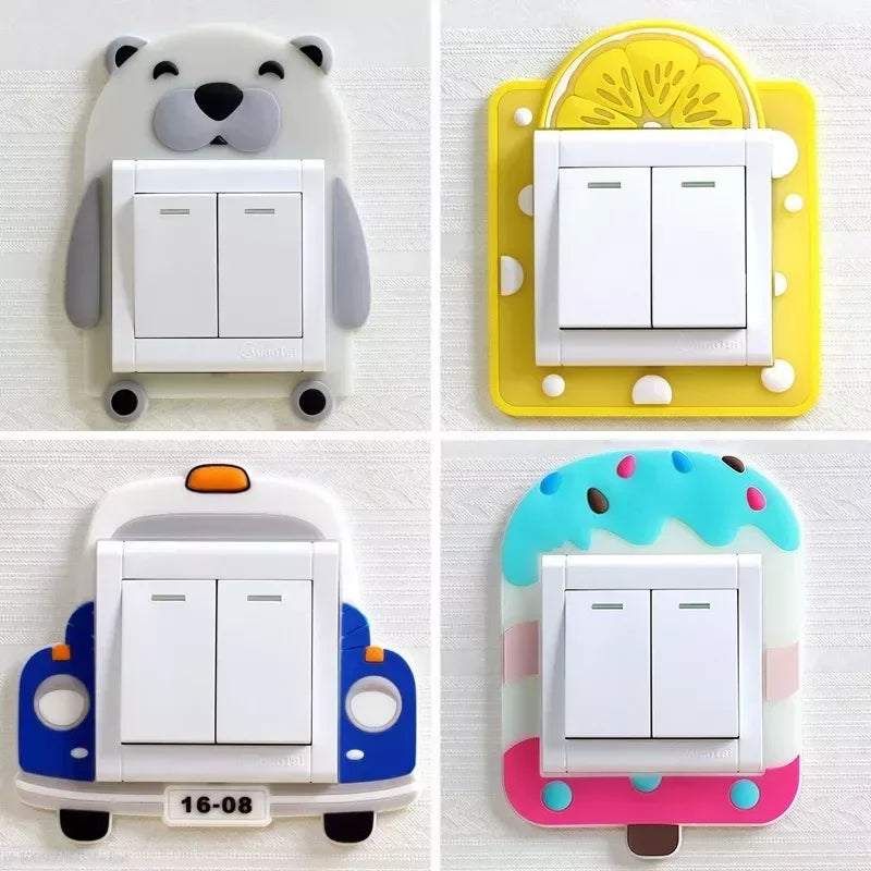 Glow in the Dark Children’s Bedroom Switch Stickers