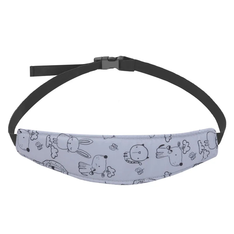 Baby Car Seat Head Support Strap โ Adjustable Sleep Positioner