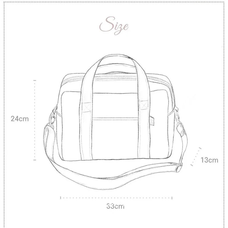 Embroidered Mom Tote Bag β Lightweight Large Capacity Travel Bag