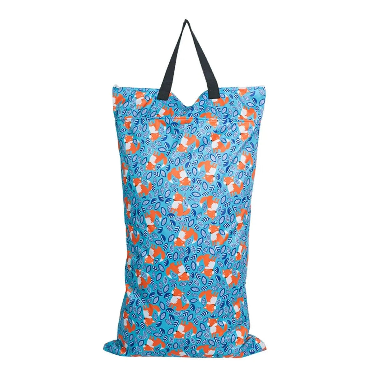 Large Waterproof Baby Wet Bag β Double Pocket Stroller Organizer