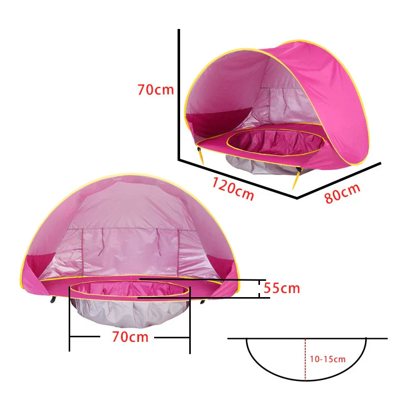 Baby Beach Tent Portable Shade Pool