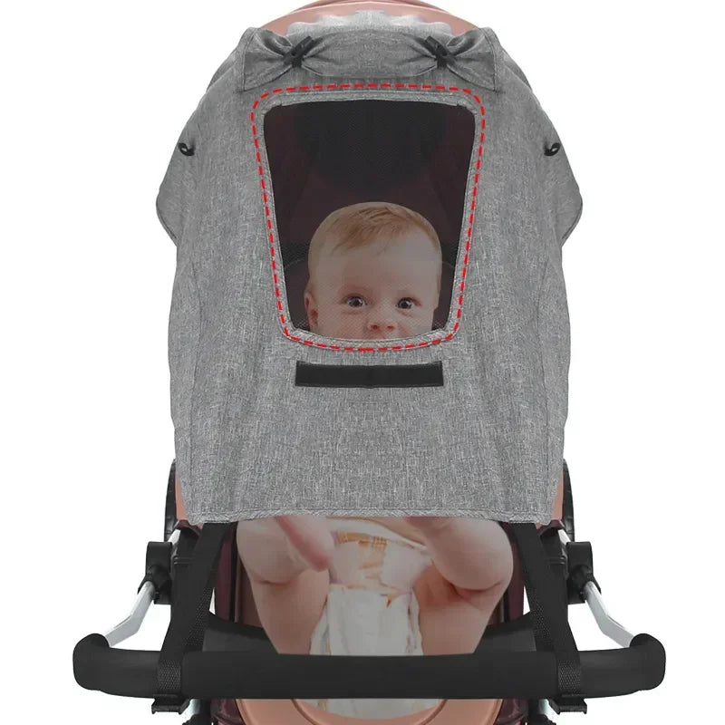 Universal Baby Stroller Accessories Sun Shade – UV Protection Sunshade