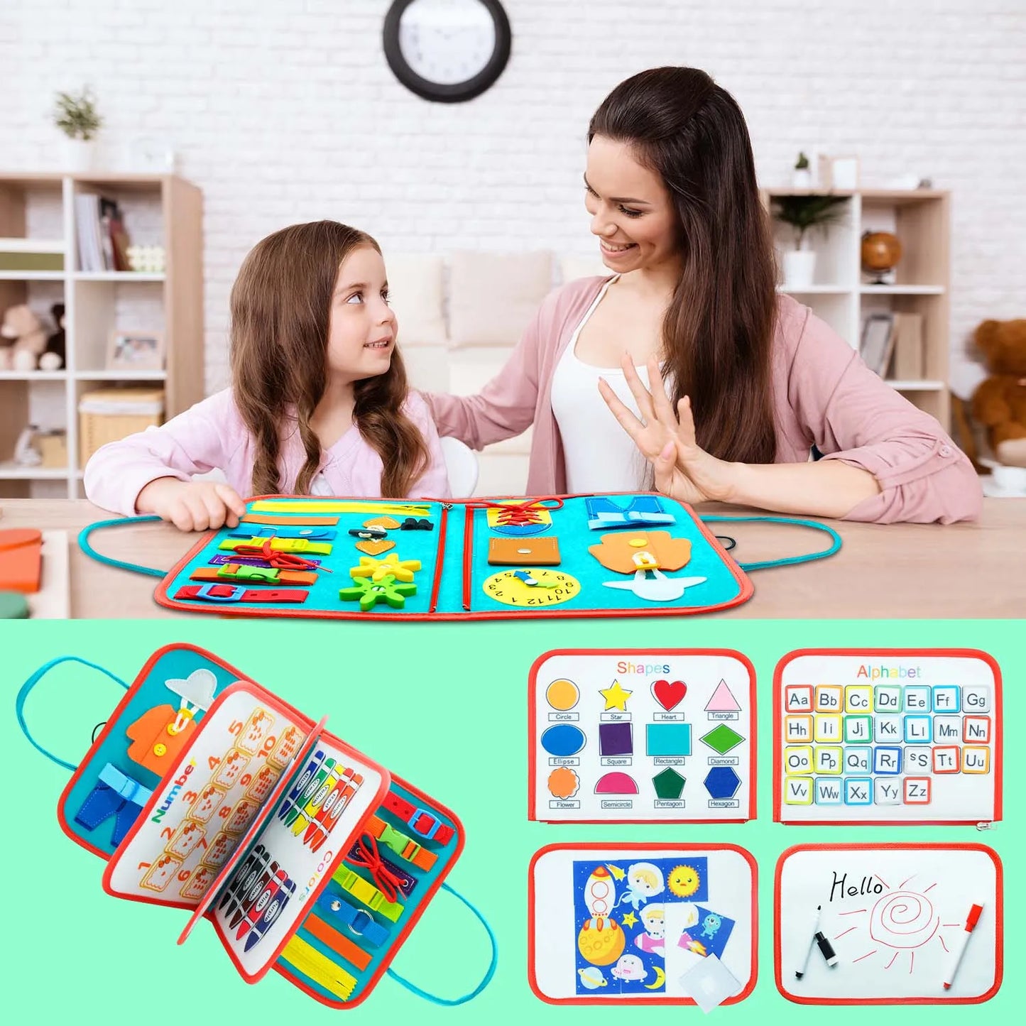 Toddler Montessori Busy Board