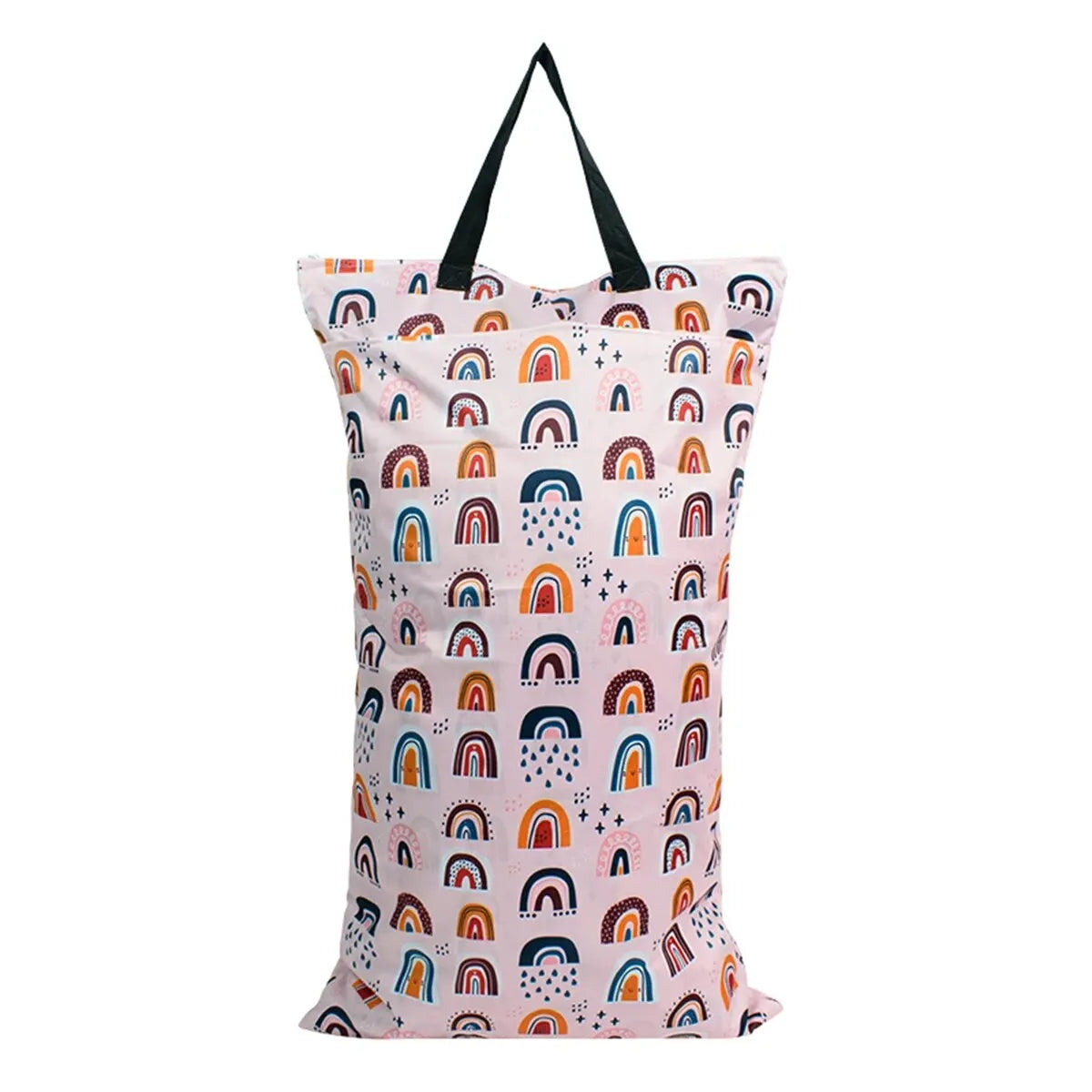 Large Waterproof Baby Wet Bag β Double Pocket Stroller Organizer