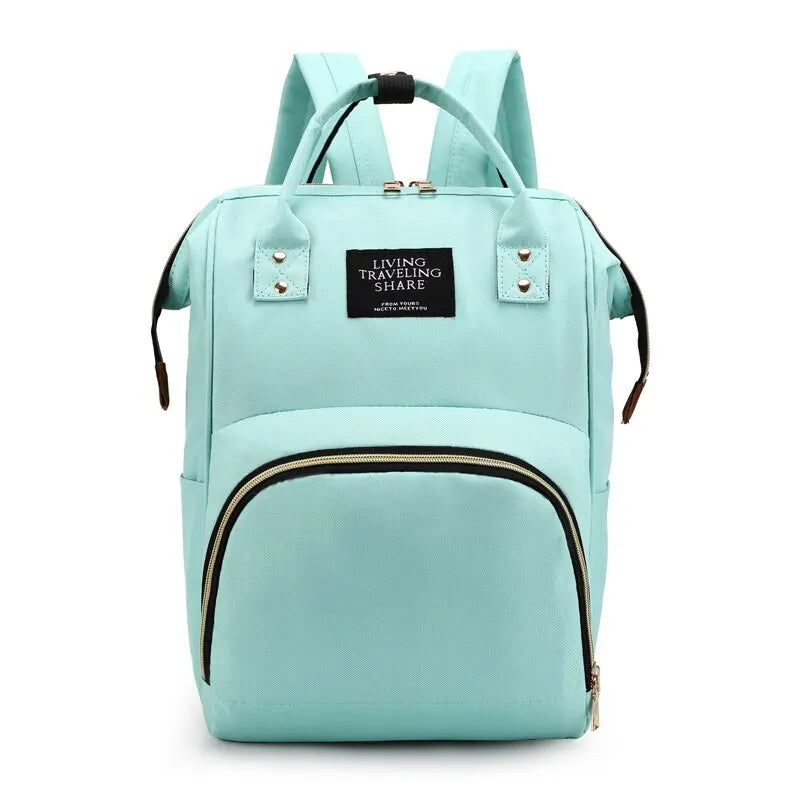 Diaper Bag Mummy Backpack β Large Capacity, Waterproof & Multi-Function