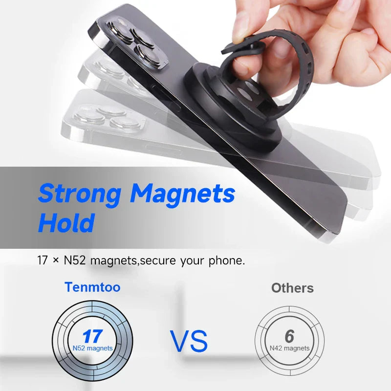 Magnetic Phone Grip Mount for Stroller