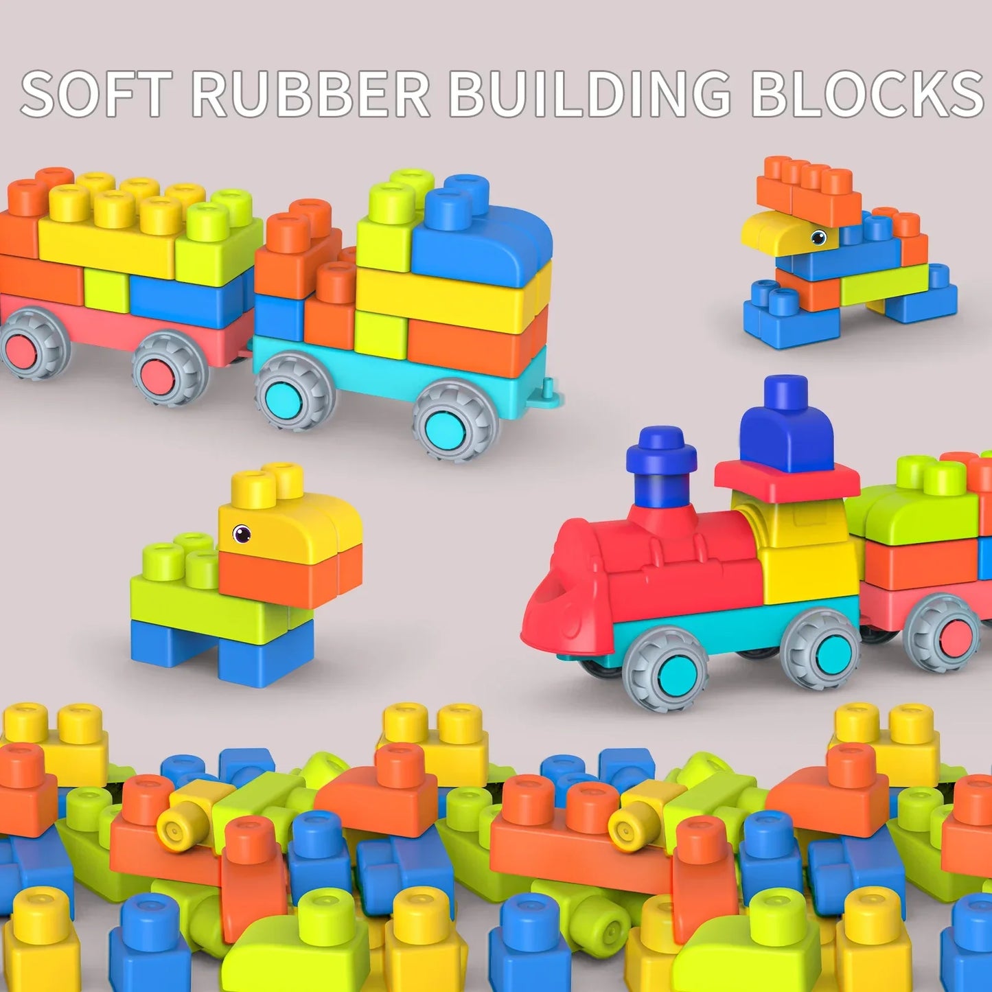 Soft Building Blocks Set