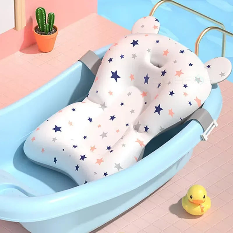 Baby Bath Support Pad β Adjustable Floating Bath Seat for Newborns
