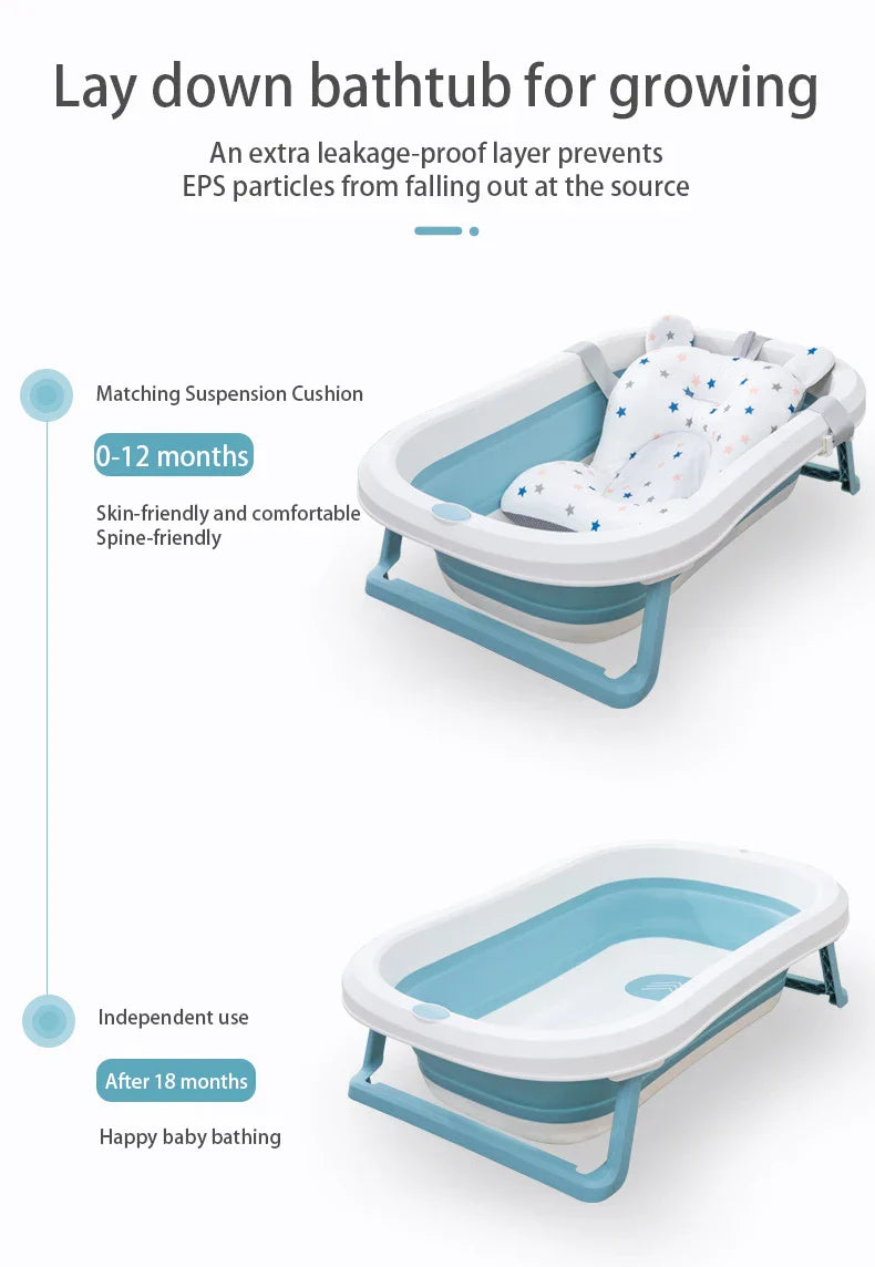 Baby Bath Support Pad β Adjustable Floating Bath Seat for Newborns