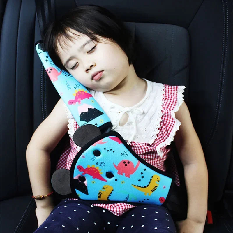 Kids Car Seat Belt Adjuster โ Child Comfort Protector