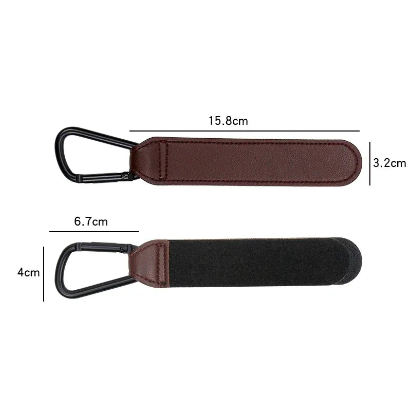 2 PCS Baby Stroller Hooks – 360° Rotatable Organizer