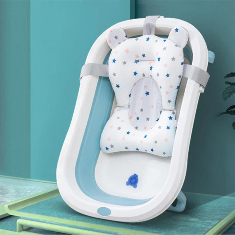 Baby Bath Support Pad β Adjustable Floating Bath Seat for Newborns